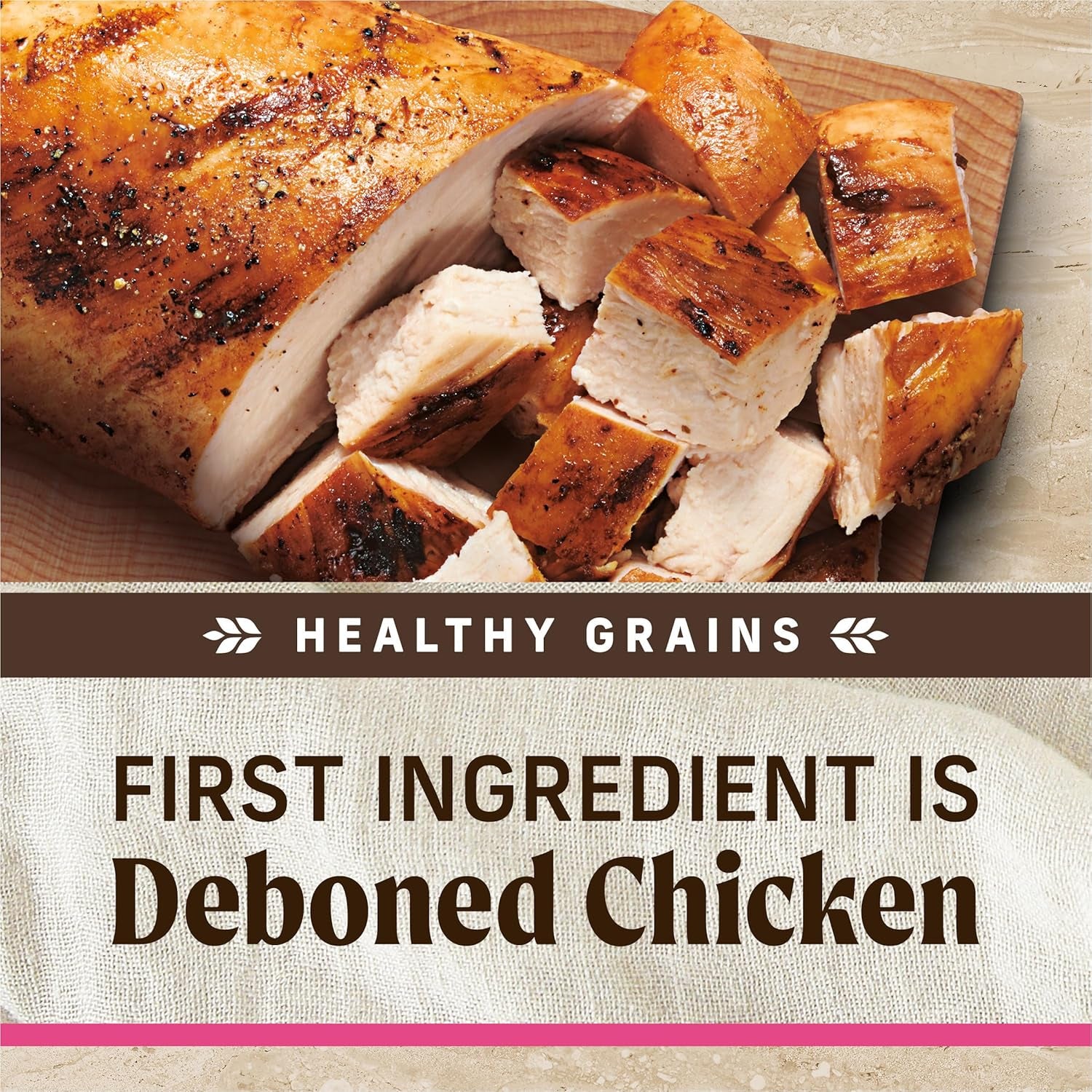 Healthy Grains Premium Dry Dog Food for Small Breeds, Natural Kibble Recipe - 12 lb Bag