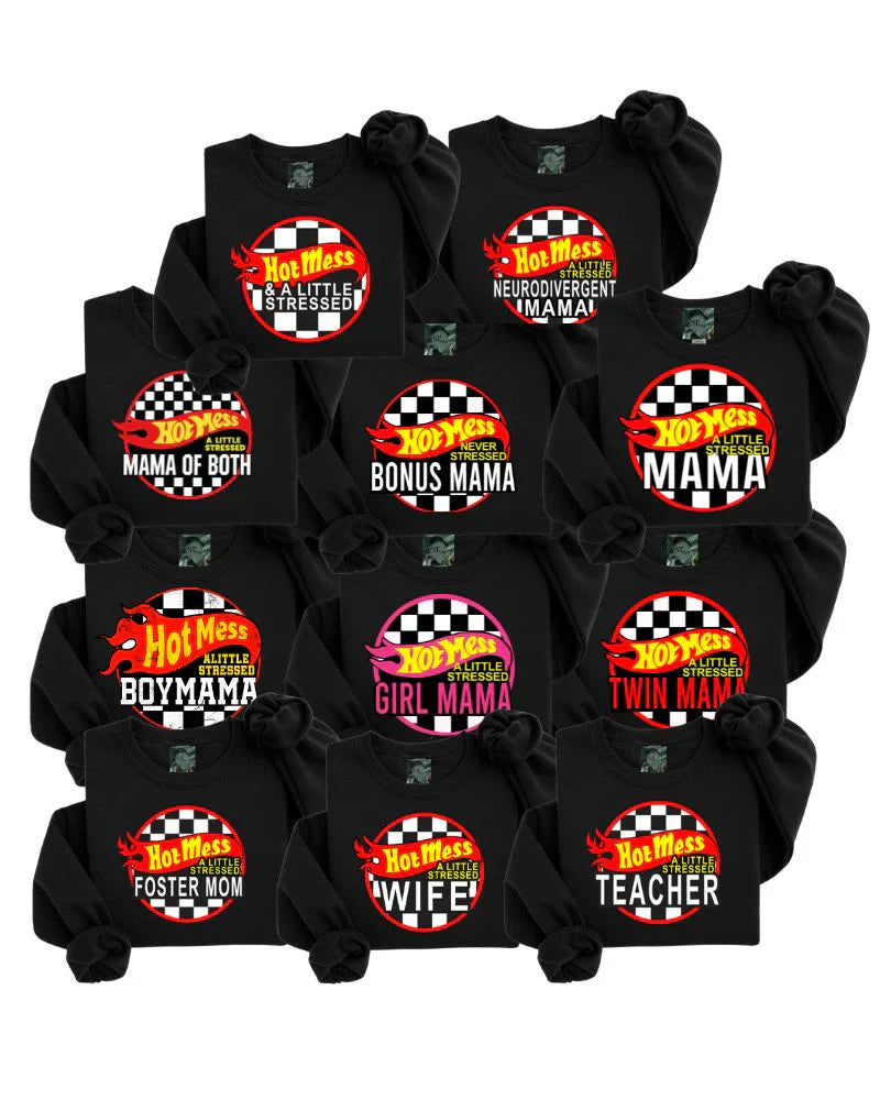 Hot Mess Collection Black Sweatshirt