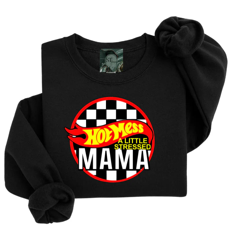 Hot Mess Collection Black Sweatshirt